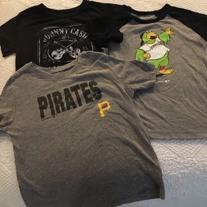 3 Little Boy 5T T-Shirts Pittsburgh Pirates